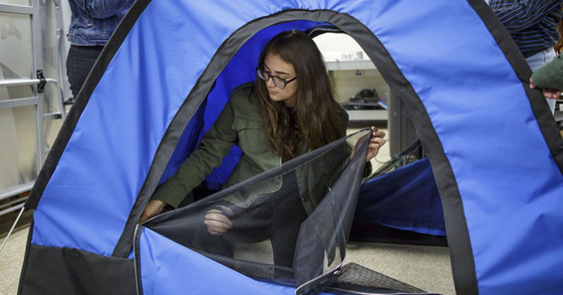 tenda per homeless